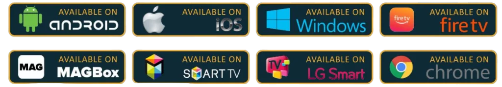 iptv smarters, logos type devices