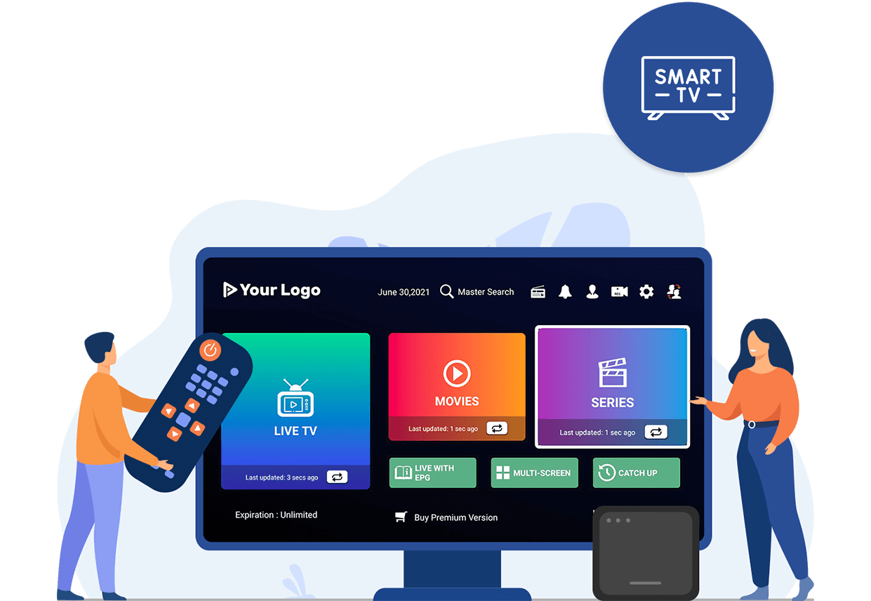 iptv smarters pro, best application on smart tv