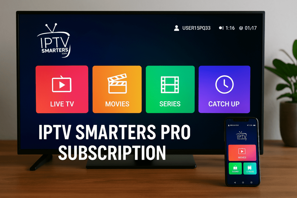 IPTV Smarters Pro Subscription: Setup,Features, and Benefits